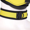 Kinky Puppy Collier en néoprène Jaune